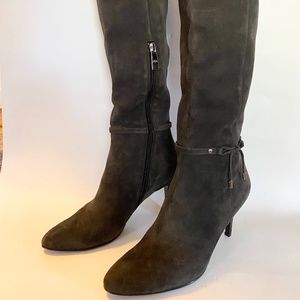 LAUREN BY RALPH LAUREN Knee-High Suede Boots